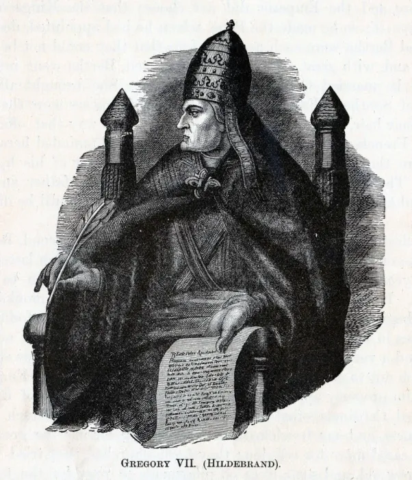 Framed Print : Gregory VII (Hildebrand), 1882. Artist: Anonymous Framed Print : Gregory VII (Hildebrand), 1882. Artist: Anonymous