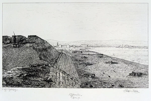 Grenelle, Siege of Paris, 1870-1871. Artist: Paul Roux