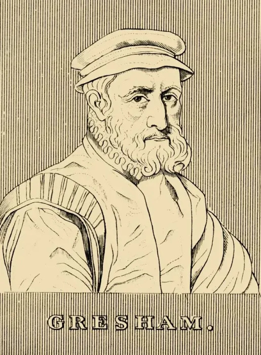 Framed Print : Gresham, (c1519-1579), 1830. Creator: Unknown Framed Print : Gresham, (c1519-1579), 1830. Creator: Unknown