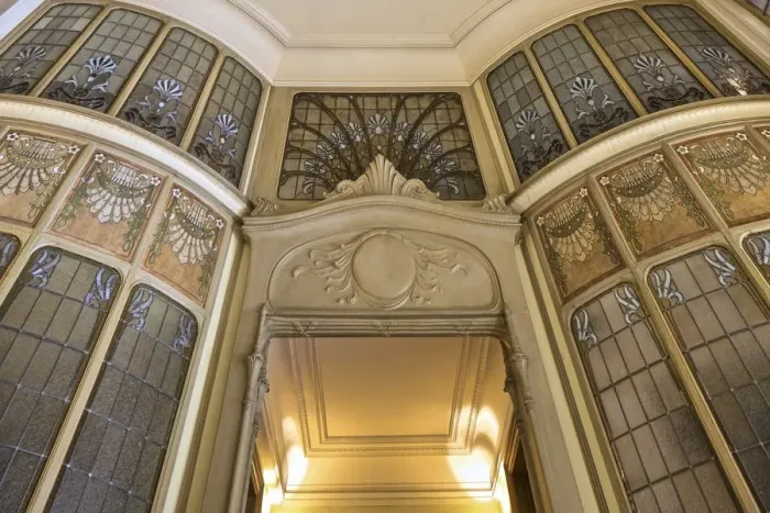 Framed Print : Gresham Life, 3 Palais Royale, Brussels, Belgium, (c1900-1901), c2014-2017. Artist Framed Print : Gresham Life, 3 Palais Royale, Brussels, Belgium, (c1900-1901), c2014-2017. Artist