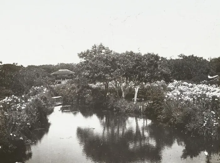 Framed Print : Grey-Croft, Stephen Swete Cummins house, Huntting Lane, East Hampton, New York, 1913. Creator: Frances Benjamin Johnston. Grey-Croft, Stephen Swete Cummins house, Huntting Lane, East Hampton, New York, 1913 Framed Print : Grey-Croft, Stephen Swete Cummins house, Huntting Lane, East Hampton, New York, 1913. Creator: Frances Benjamin Johnston. Grey-Croft, Stephen Swete Cummins house, Huntting Lane, East Hampton, New York, 1913