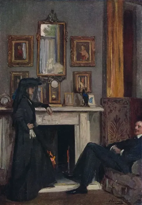 Framed Print : The Grey Drawing Room, Tangiers, 1911, (1914). Artist: Sir John Lavery Framed Print : The Grey Drawing Room, Tangiers, 1911, (1914). Artist: Sir John Lavery