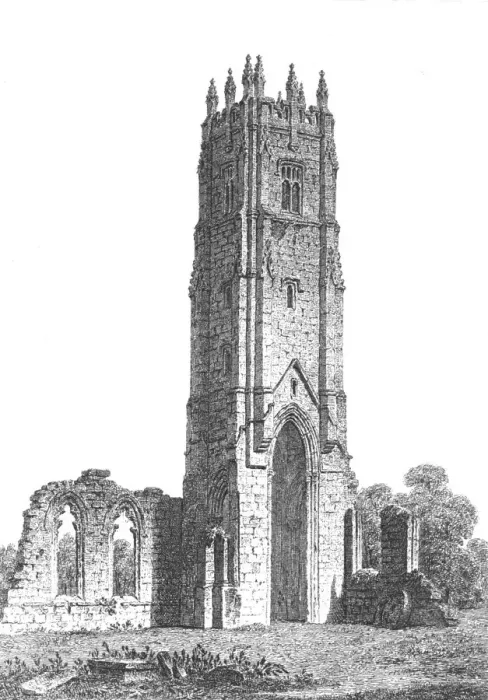 Framed Print : Grey Friars Tower, Richmond, North Yorkshire, c1800-1833. Artist: John Coney Framed Print : Grey Friars Tower, Richmond, North Yorkshire, c1800-1833. Artist: John Coney