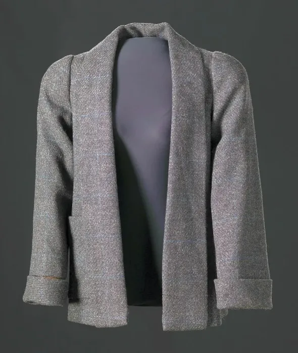 Framed Print : Grey jacket designed by Arthur McGee, mid 20th-late 20th century. Creator: Arthur McGee Framed Print : Grey jacket designed by Arthur McGee, mid 20th-late 20th century. Creator: Arthur McGee