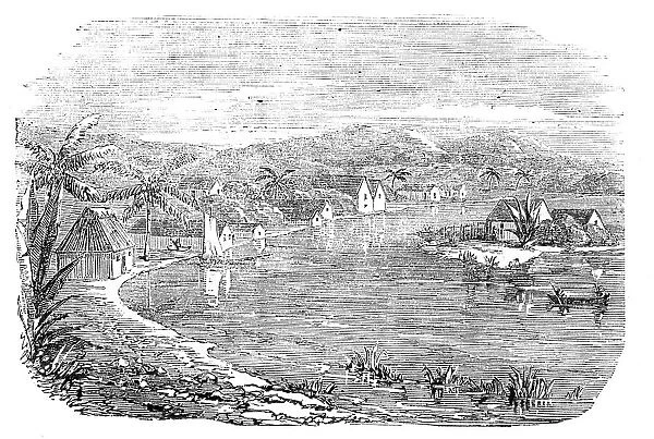 Greytown - from a recent sketch, 1857. Creator: Unknown
