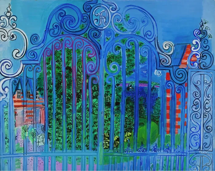 Framed Print : The Grid (La Grille), 1930. Creator: Dufy, Raoul (1877-1953) Framed Print : The Grid (La Grille), 1930. Creator: Dufy, Raoul (1877-1953)