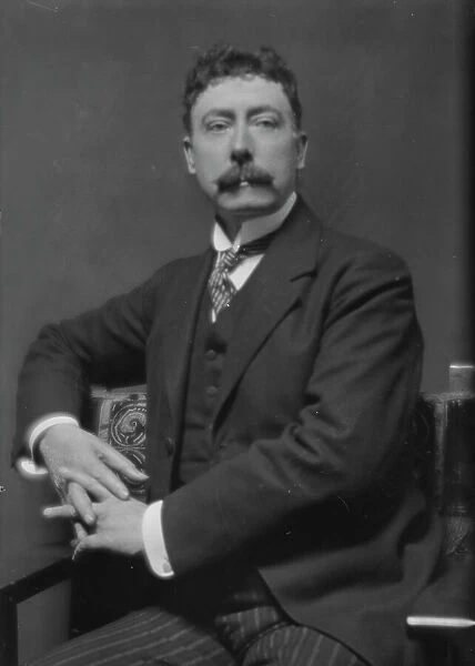 Grierson, Frances, Mr. portrait photograph, 1913. Creator: Arnold Genthe