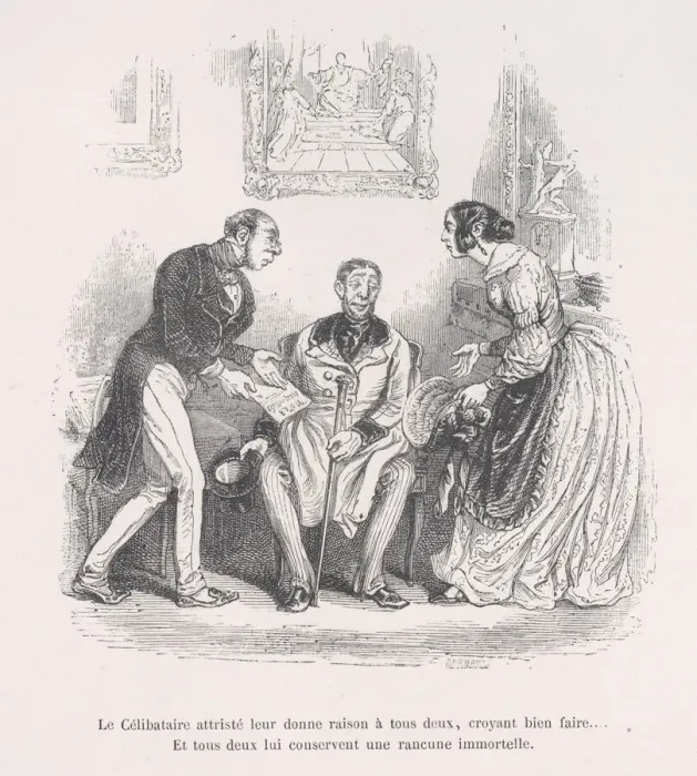 Framed Print : The grieving widow gives them both the right to do well Framed Print : The grieving widow gives them both the right to do well