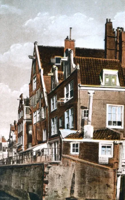 Framed Print : Grimnessesluis, Amsterdam, Netherlands, early 20th century. Artist: Uitgave Framed Print : Grimnessesluis, Amsterdam, Netherlands, early 20th century. Artist: Uitgave