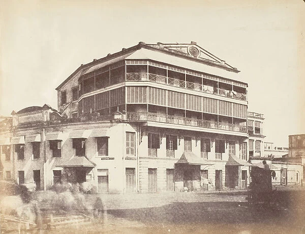 [Grindley and Company Building, Calcutta], 1850s. Creator: Captain R. B. Hill