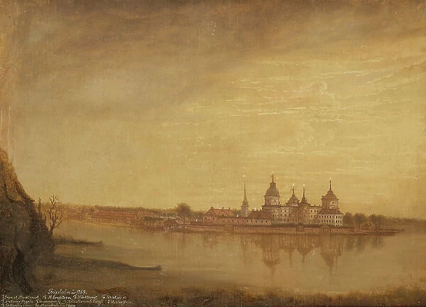 Gripsholm Castle, 1759. Creator: Johan Sevenbom