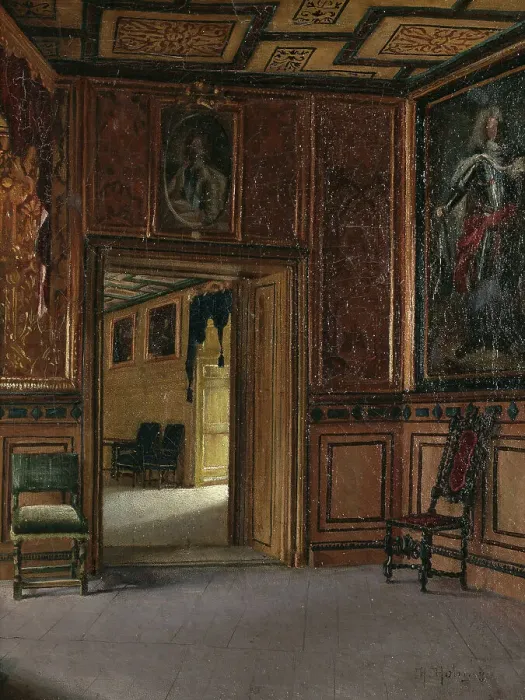 Framed Print : Gripsholm Castle, Russian cabinet. Creator: Unknown Framed Print : Gripsholm Castle, Russian cabinet. Creator: Unknown