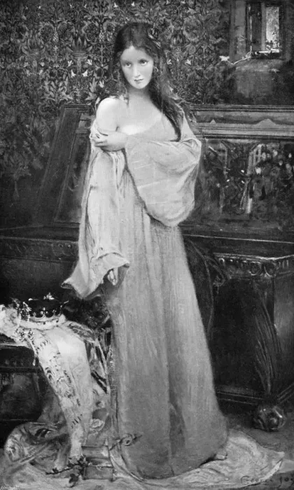 Framed Print : Griselda, 1903. Artist: George William Joy Framed Print : Griselda, 1903. Artist: George William Joy