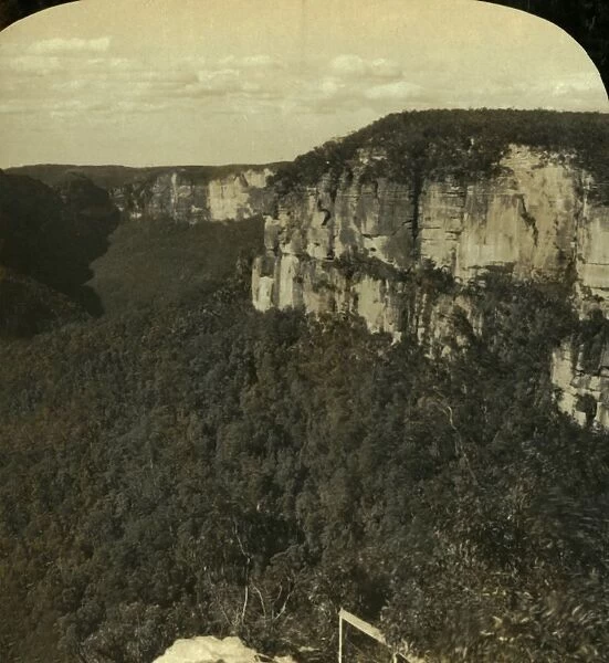 The Grose Valley, Blue Mountains, N. S. W. Australia, 1909. Creator: George Rose