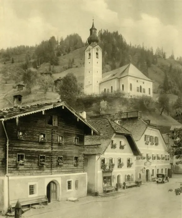 Framed Print : Grossarl, St Johann im Pongau, Austria, c1935. Creator: Unknown Framed Print : Grossarl, St Johann im Pongau, Austria, c1935. Creator: Unknown