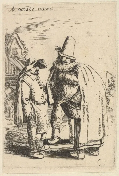 Framed Print : Grotesque Figures, 1610-85. Creator: Unknown Framed Print : Grotesque Figures, 1610-85. Creator: Unknown