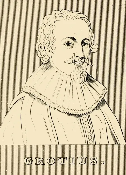 Framed Print : Grotius, (1583-1645), 1830. Creator: Unknown Framed Print : Grotius, (1583-1645), 1830. Creator: Unknown