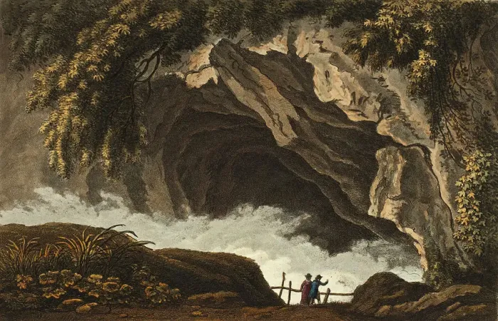 Framed Print : Grotto of the Sirens, plate thirty from the Ruins of Rome, published February 1, 1798 Framed Print : Grotto of the Sirens, plate thirty from the Ruins of Rome, published February 1, 1798