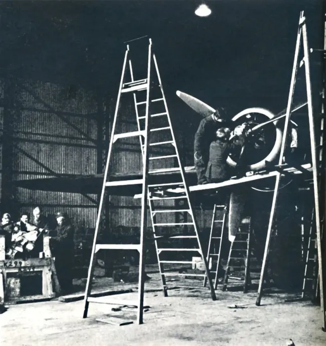 Framed Print : The ground crews work is never done, 1941. Artist: Cecil Beaton Framed Print : The ground crews work is never done, 1941. Artist: Cecil Beaton
