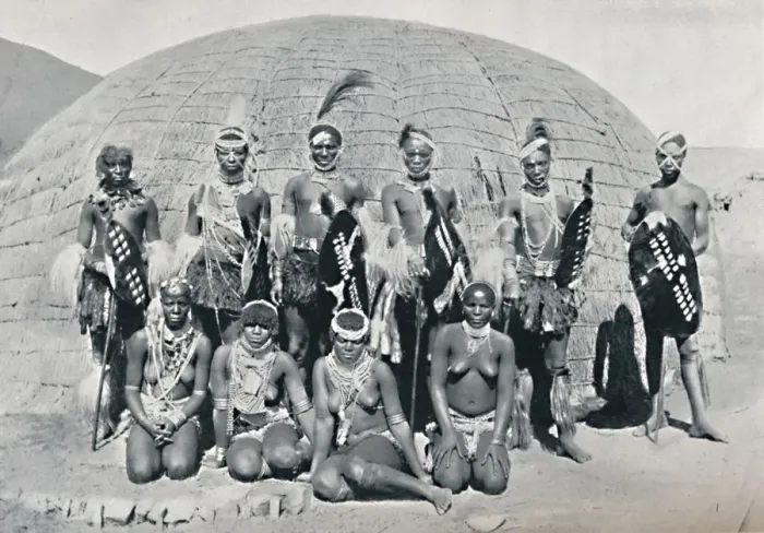 Framed Print : A group of African girls and boys dressed for a dance, 1912. Artist: H Writh Framed Print : A group of African girls and boys dressed for a dance, 1912. Artist: H Writh