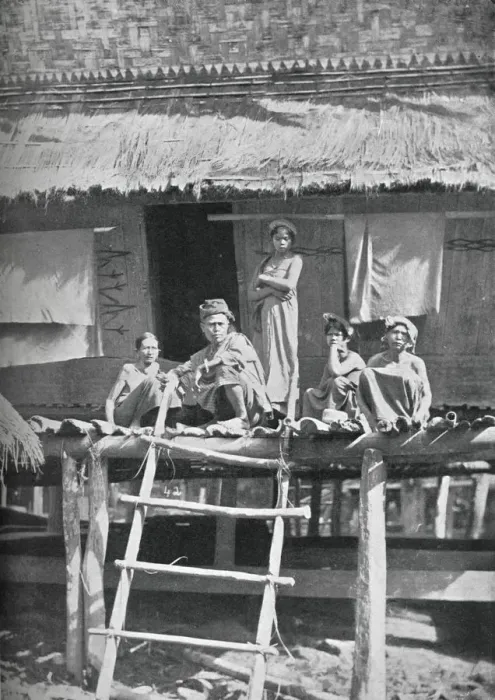 Framed Print : A group of Bataks from the interior of Sumatra, 1902. Artist: GR Lambert & Co Framed Print : A group of Bataks from the interior of Sumatra, 1902. Artist: GR Lambert & Co