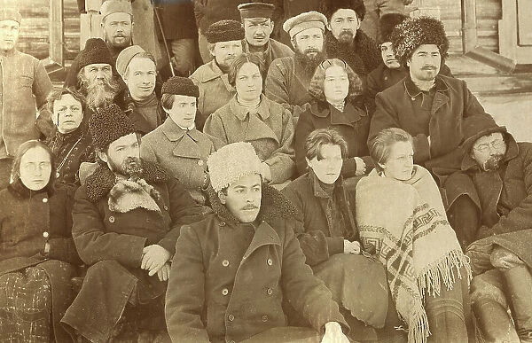 Group of Convicts, 1906-1911. Creator: Isaiah Aronovich Shinkman