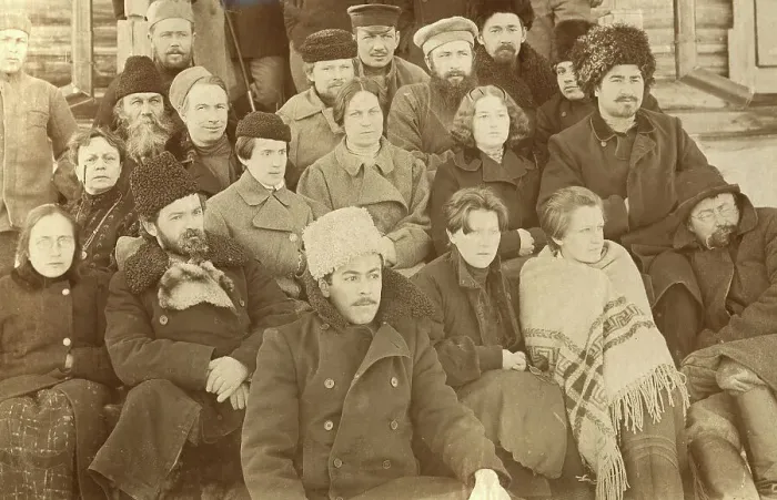 Framed Print : Group of Convicts, 1906-1911. Creator: Isaiah Aronovich Shinkman Framed Print : Group of Convicts, 1906-1911. Creator: Isaiah Aronovich Shinkman