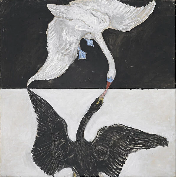 Group IX  /  SUW, No. 1, The Swan, No. 1, 1914-1915. Creator: Hilma af Klint (1862-1944)