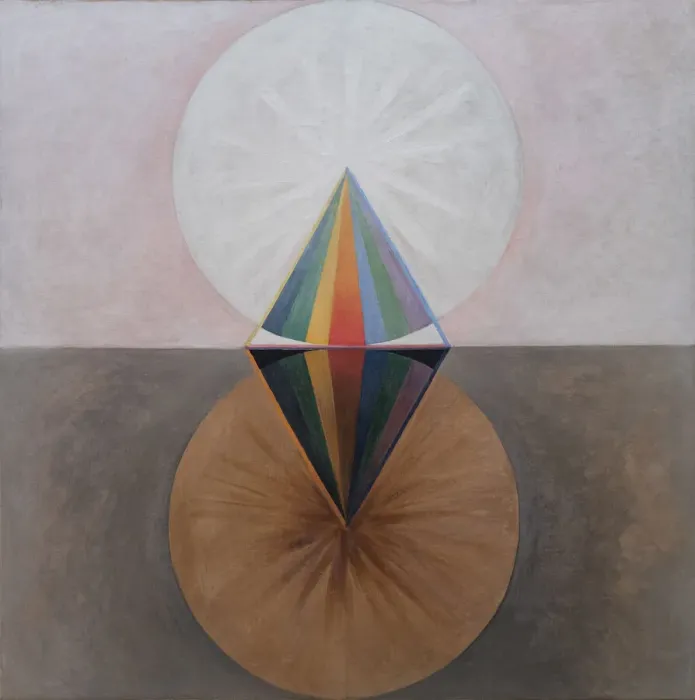 Framed Print : Group IX / SUW, The Swan, No. 12, 1915. Creator: Hilma af Klint (1862-1944) Framed Print : Group IX / SUW, The Swan, No. 12, 1915. Creator: Hilma af Klint (1862-1944)