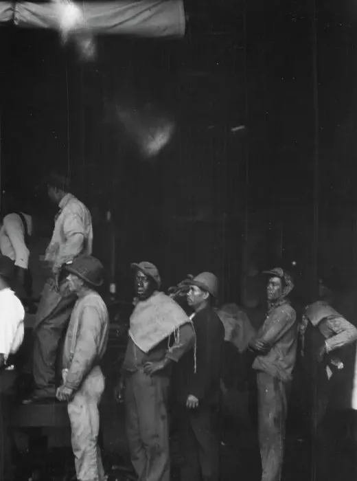 Framed Print : Group of laborers, New Orleans or Charleston, South Carolina, between 1920 and 1926. Creator: Arnold Genthe Framed Print : Group of laborers, New Orleans or Charleston, South Carolina, between 1920 and 1926. Creator: Arnold Genthe