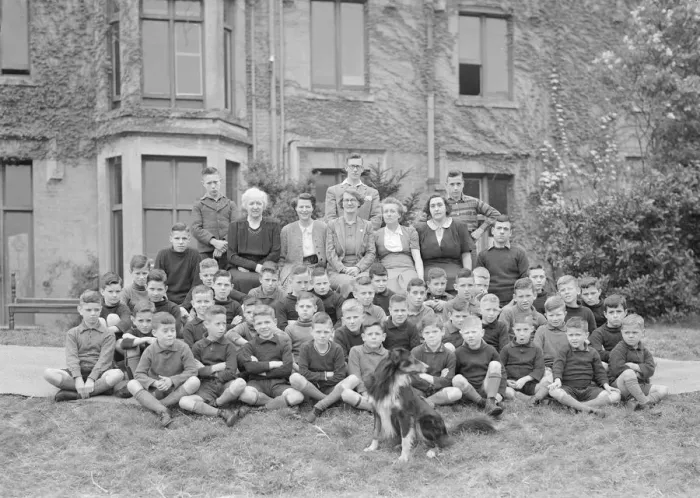 Framed Print : Group portrait, c1935. Creator: Kirk & Sons of Cowes Framed Print : Group portrait, c1935. Creator: Kirk & Sons of Cowes