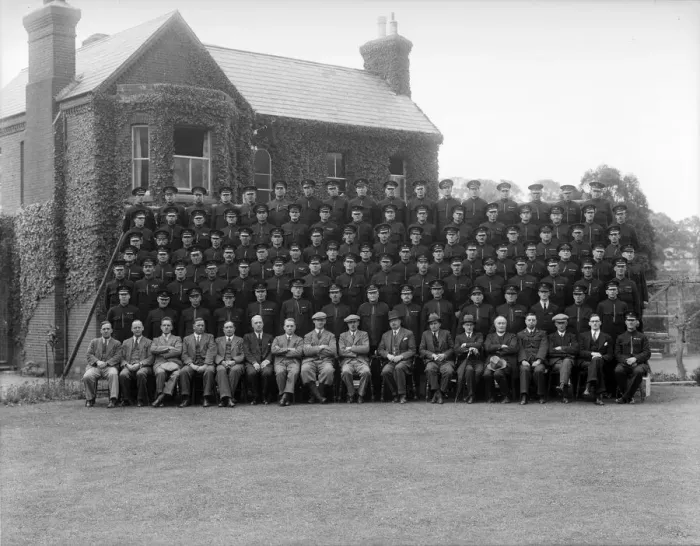 Framed Print : Group portrait, c1935. Creator: Kirk & Sons of Cowes Framed Print : Group portrait, c1935. Creator: Kirk & Sons of Cowes