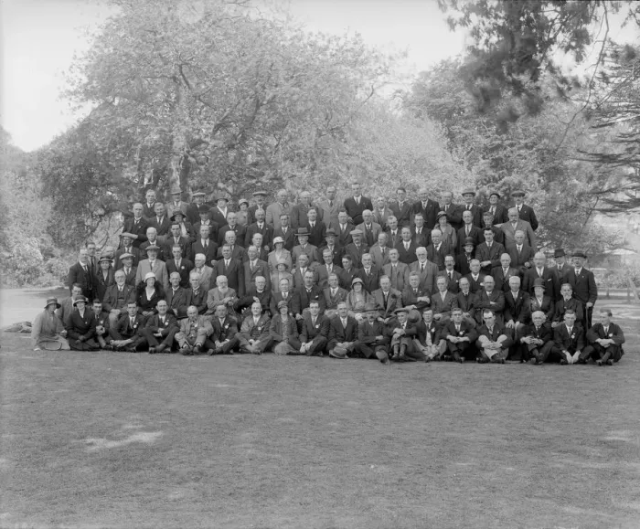 Framed Print : Group portrait, c1935. Creator: Kirk & Sons of Cowes Framed Print : Group portrait, c1935. Creator: Kirk & Sons of Cowes