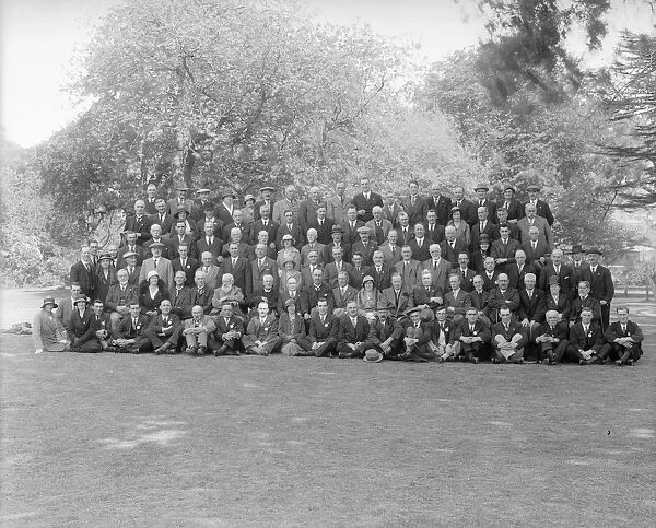Group portrait, c1935. Creator: Kirk & Sons of Cowes