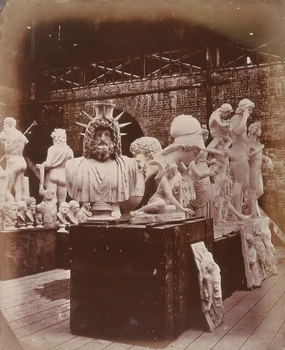 Framed Print : Group of Sculpture in the Roman Court, Crystal Palace, Sydenham, 1852-1854 Framed Print : Group of Sculpture in the Roman Court, Crystal Palace, Sydenham, 1852-1854