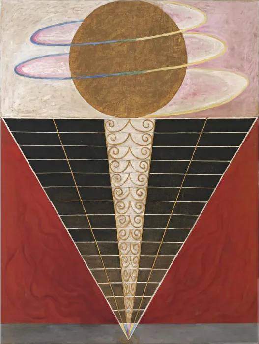 Framed Print : Group X, No. 2, Altarpiece, 1915. Creator: Hilma af Klint (1862-1944) Framed Print : Group X, No. 2, Altarpiece, 1915. Creator: Hilma af Klint (1862-1944)