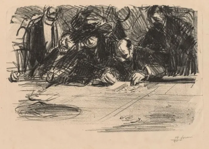 Framed Print : Groupe de joueurs. Creator: Jean Louis Forain (French, 1852-1931) Framed Print : Groupe de joueurs. Creator: Jean Louis Forain (French, 1852-1931)
