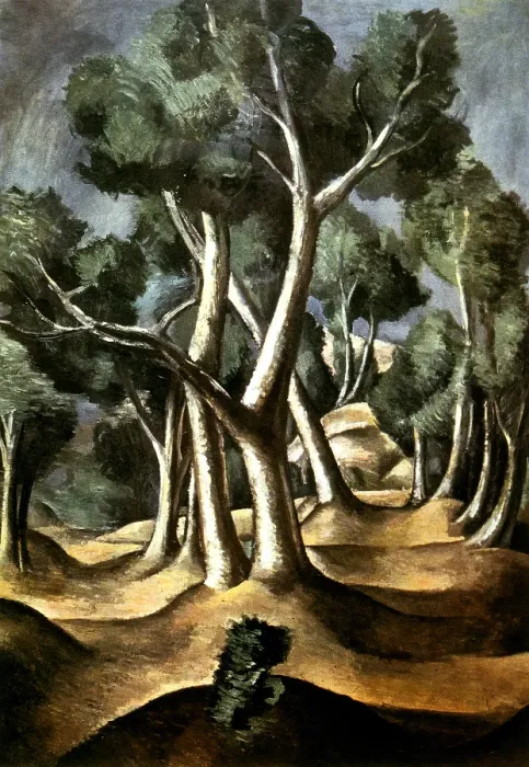 Andre Derain Print: The Grove, 1912 (Hermitage Museum). Art Prints