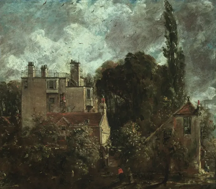 Framed Print : The Grove, or the Admirals House in Hampstead, 1821-1822. Artist: Constable, John (1776-1837) Framed Print : The Grove, or the Admirals House in Hampstead, 1821-1822. Artist: Constable, John (1776-1837)