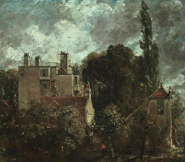 The Grove, or the Admirals House in Hampstead, 1821-1822. Artist: Constable, John (1776-1837)