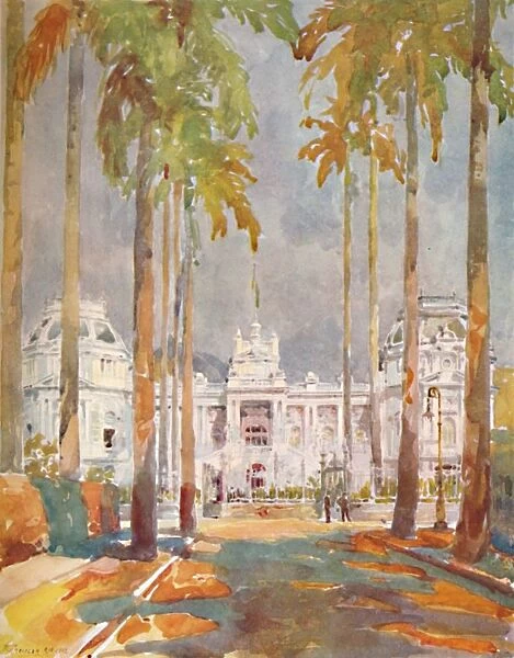 Guanabara Palace. - Residence of President Marshal Hermes da Fonseca, 1914