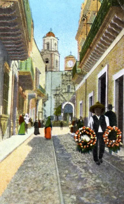 Framed Print : Guanajuata, Mexico, 1910. Artist: Fred Harvey Framed Print : Guanajuata, Mexico, 1910. Artist: Fred Harvey