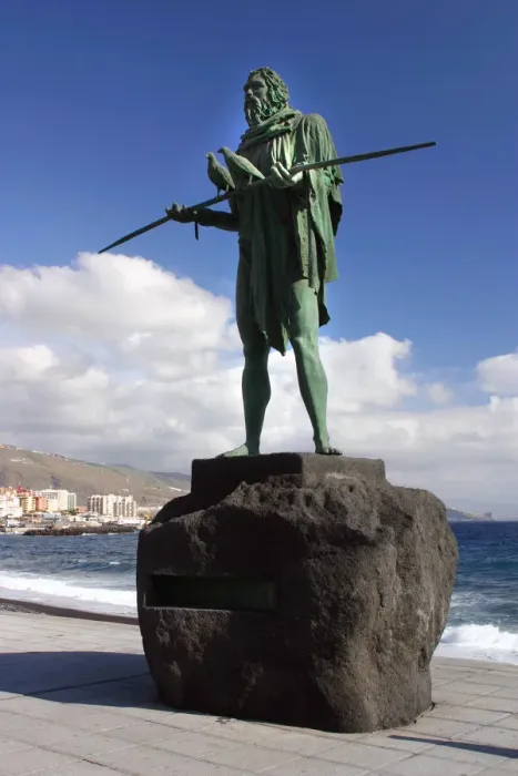 Framed Print : Guanche Statue, Candelaria, Tenerife, 2007 Framed Print : Guanche Statue, Candelaria, Tenerife, 2007
