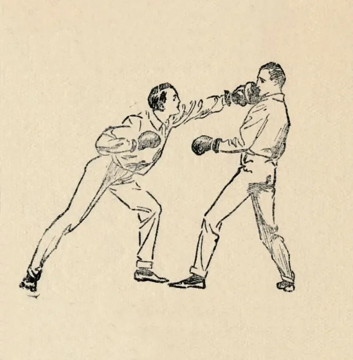 Framed Print : Guard for Left-Hand Lead at Head, 1912 Framed Print : Guard for Left-Hand Lead at Head, 1912