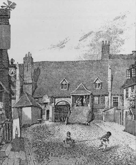 Framed Print : The Guard Room, Scotland Yard, Westminster, 1805 (1911). Artist: John Thomas Smith
