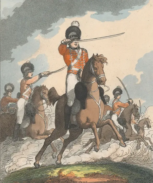 Framed Print : Guard, September 1, 1798. September 1, 1798. Creator: Thomas Rowlandson Framed Print : Guard, September 1, 1798. September 1, 1798. Creator: Thomas Rowlandson