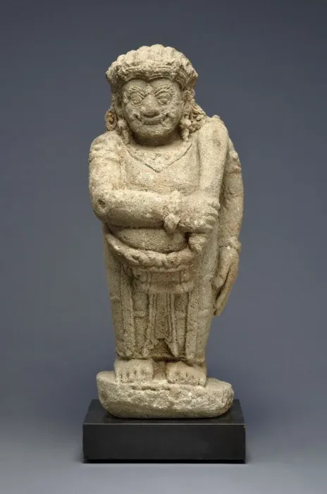 Framed Print : Guardian Figure (Dvarapala), c. 15th century. Creator: Unknown Framed Print : Guardian Figure (Dvarapala), c. 15th century. Creator: Unknown