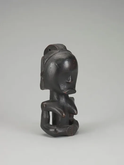 Framed Print : Guardian figure, late 19th century - early 20th century. Creator: Unknown Framed Print : Guardian figure, late 19th century - early 20th century. Creator: Unknown
