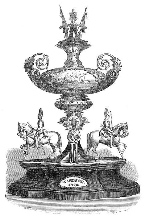 Framed Print : The Guards Cup, Windsor Races, 1870. Creator: Unknown Framed Print : The Guards Cup, Windsor Races, 1870. Creator: Unknown