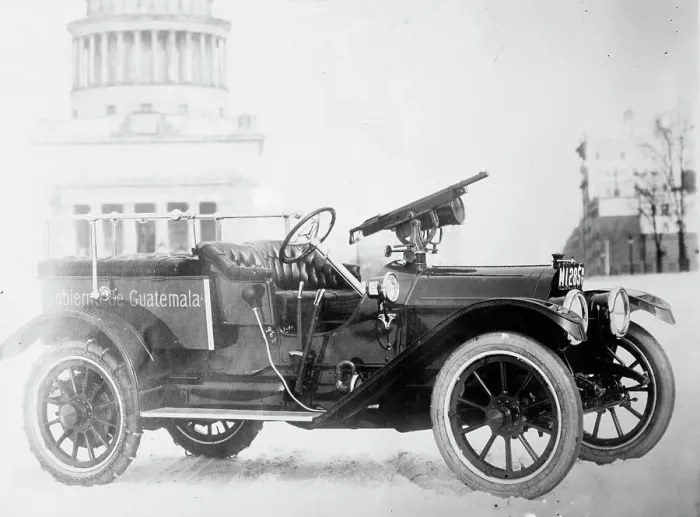 Framed Print : Guatemalan Auto for Army (Cadillac), between c1910 and c1915. Creator: Bain News Service Framed Print : Guatemalan Auto for Army (Cadillac), between c1910 and c1915. Creator: Bain News Service